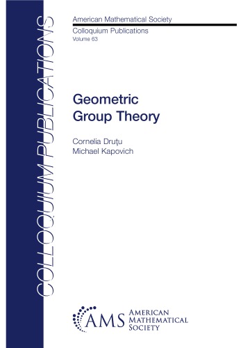 خرید و دانلود نسخه کامل کتاب Geometric Group Theory