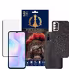 برچسب پوششی اینفینیتی مدل PRO MAX مناسب برای گوشی موبایل شیایومی REDMI 9T به همراه محافظ صفحه نمایش