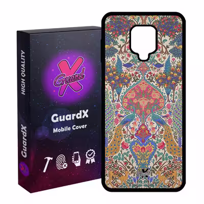 کاور گارد ایکس طرح سنتی مدل Glass10225 مناسب برای گوشی موبایل شیائومی Redmi Note 9S / Note 9 Pro / Note 9 Pro Max