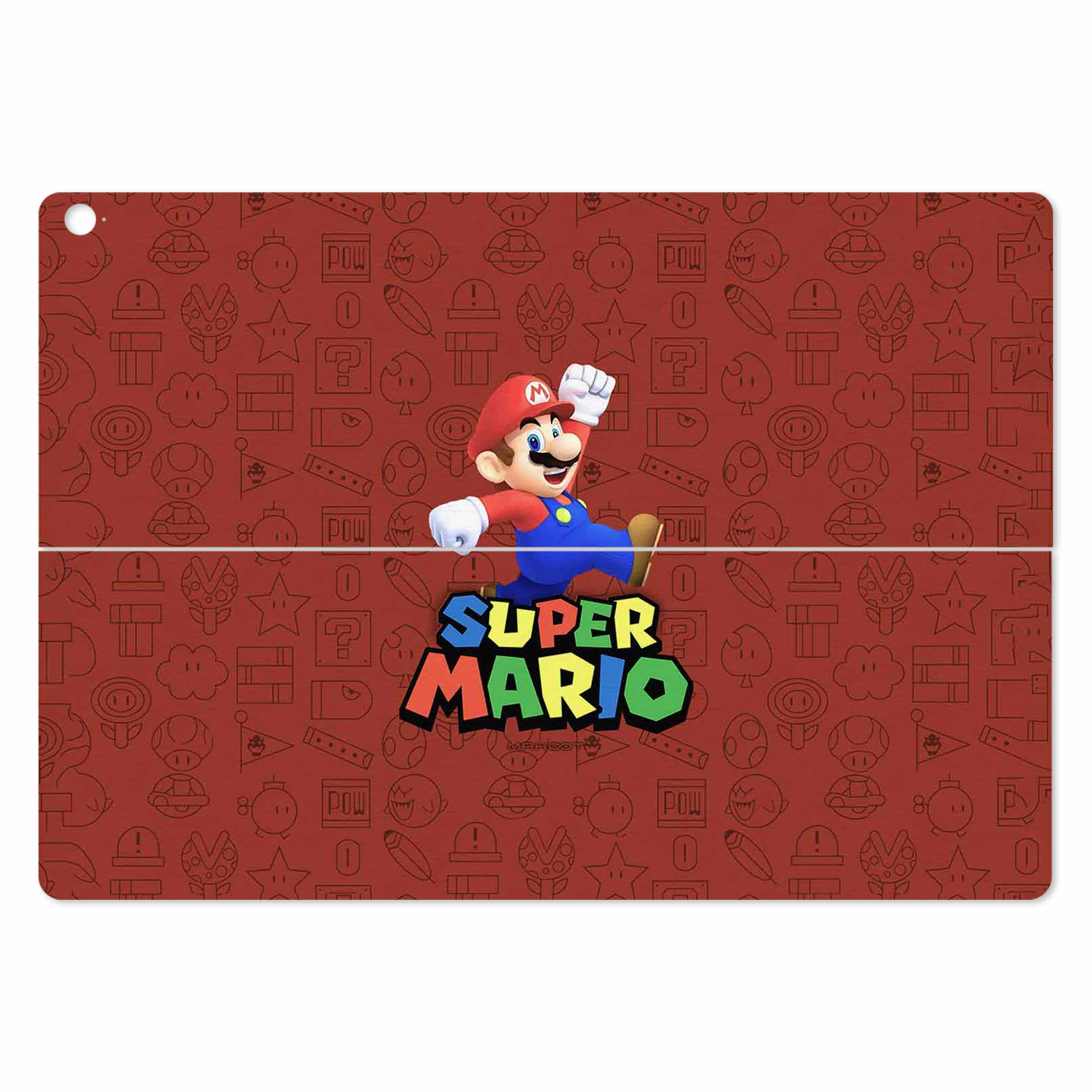 برچسب پوششی ماهوت مدل Super-Mario-Game مناسب برای تبلت ایسوس Transformer 3 Pro 2016