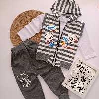 سه تیکه راه راه                                      