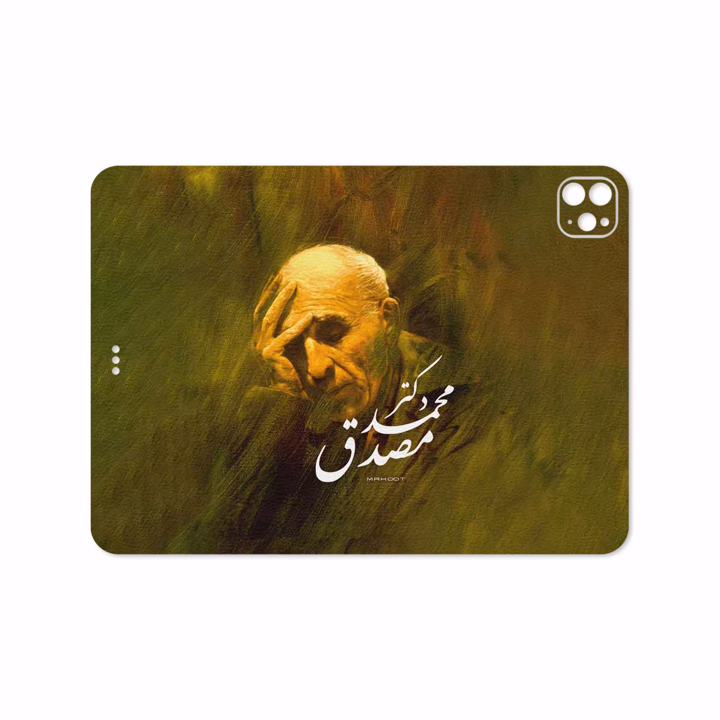 برچسب پوششی ماهوت مدل Dr-Mosadeq مناسب برای تبلت اپل iPad Pro 11 (GEN 2) 2020 A2230