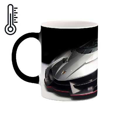 ماگ حرارتی طرح ماشین Lamborghini veneno مدل mgph15615