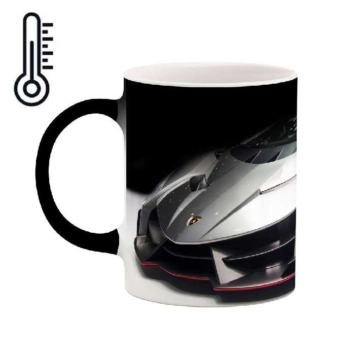 ماگ حرارتی طرح ماشین Lamborghini veneno مدل mgph15615