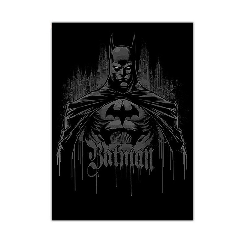 تابلوی ونسونی طرح Batman The Dark Knight سایز 30x40 | دنیای قاب