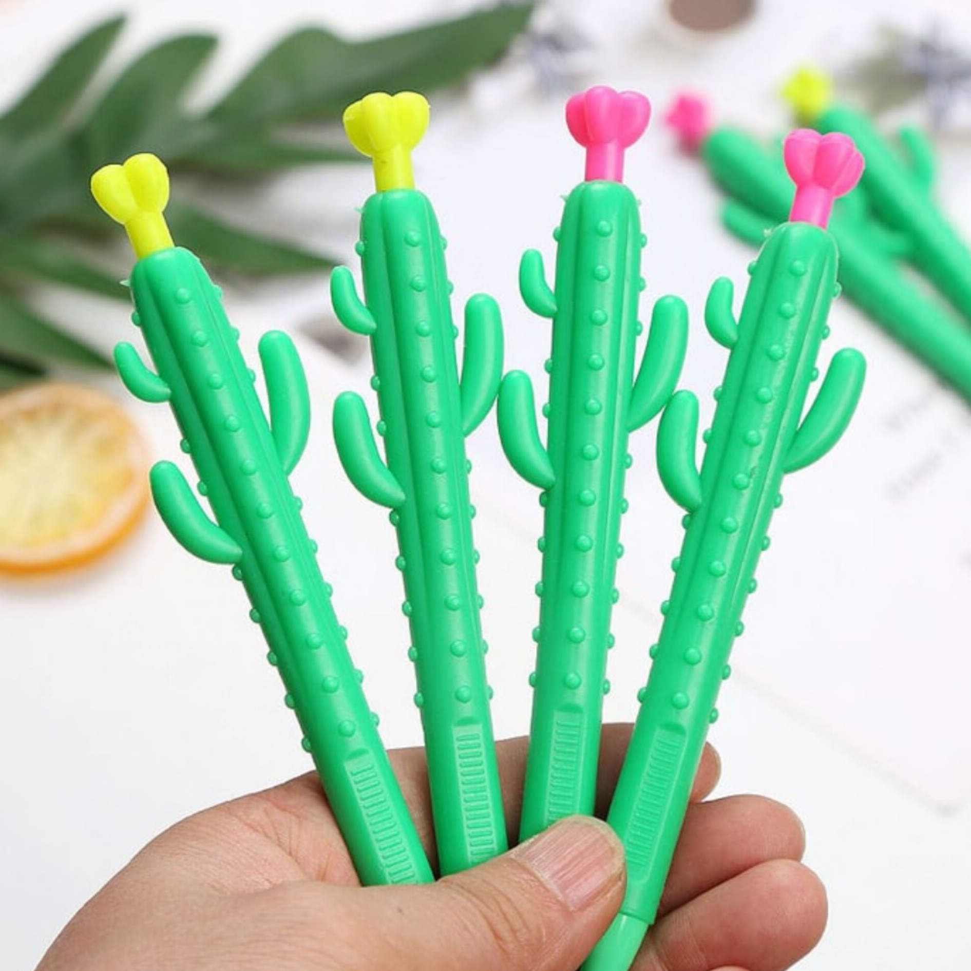 اتود فانتزی طرح کاکتوس مداد مغزی کاکتوسی نوشت افزار کیوت لوازم التحریر