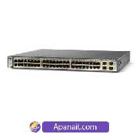 سوئیچ شبکه سیسکو 48 پورت WS-C3750G-48PS-S