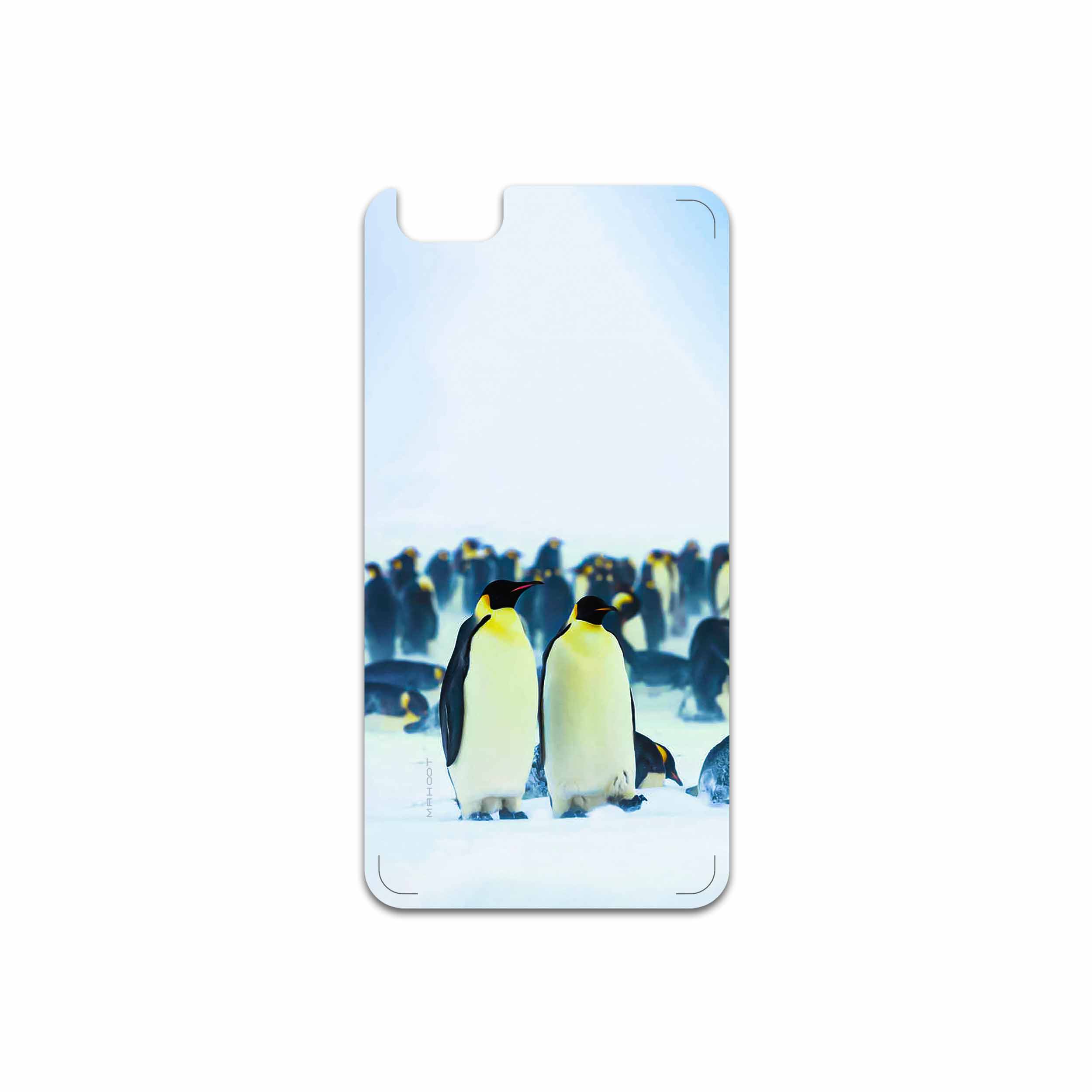 برچسب پوششی ماهوت مدل Penguin مناسب برای گوشی موبایل آنر 4X