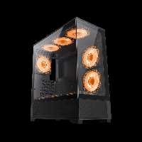 خرید کیس گیمینگ گیم مکس GAMEMAX VISTA Black مشکی فروشگاه گیمینگ تکاف