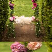 بک دراپ عکاسی کودکان | گرافیک با طعم تربچه