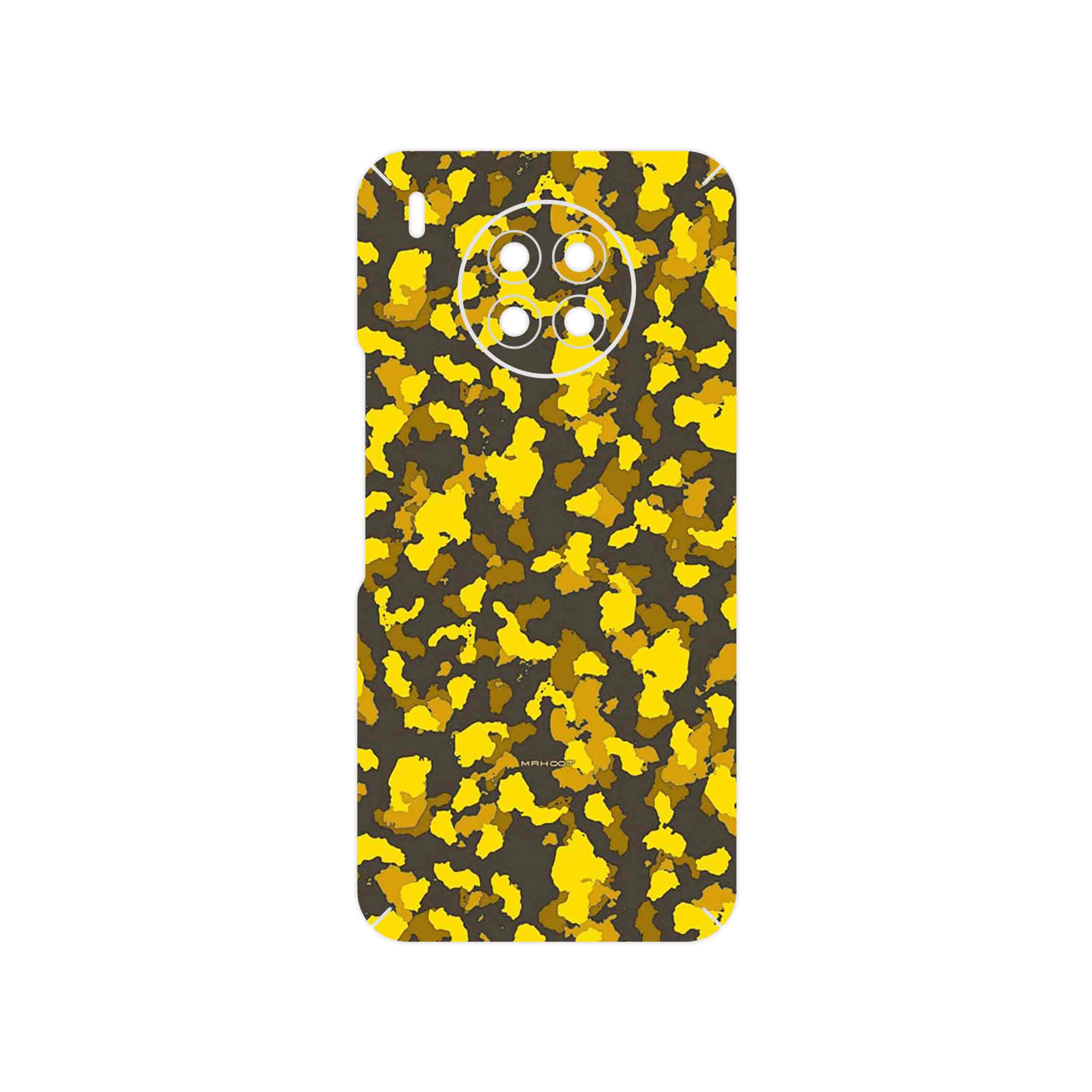 برچسب پوششی ماهوت مدل Yellow Infantry Army مناسب برای گوشی موبایل آنر 50 Lite