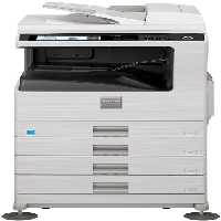 دستگاه کپی شارپ مدل 5731 با قابلیت تغذیه خودکار و چاپ دورو