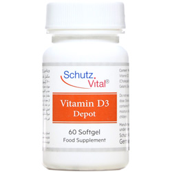 سافت ژل ویتامین د3 دپوت شوتس ویتال
