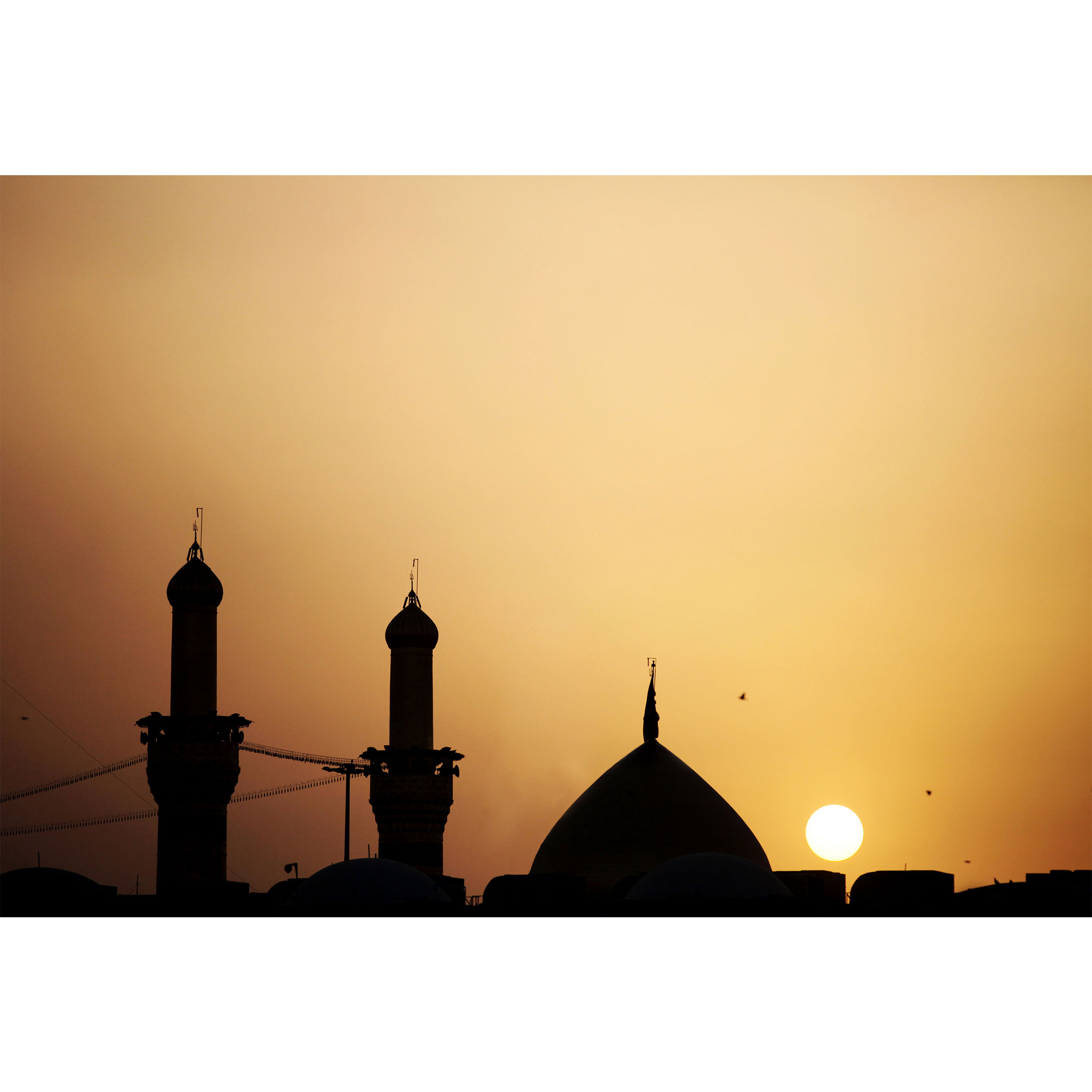 تابلو شاسی طرح حرم امام حسین مدل T2406