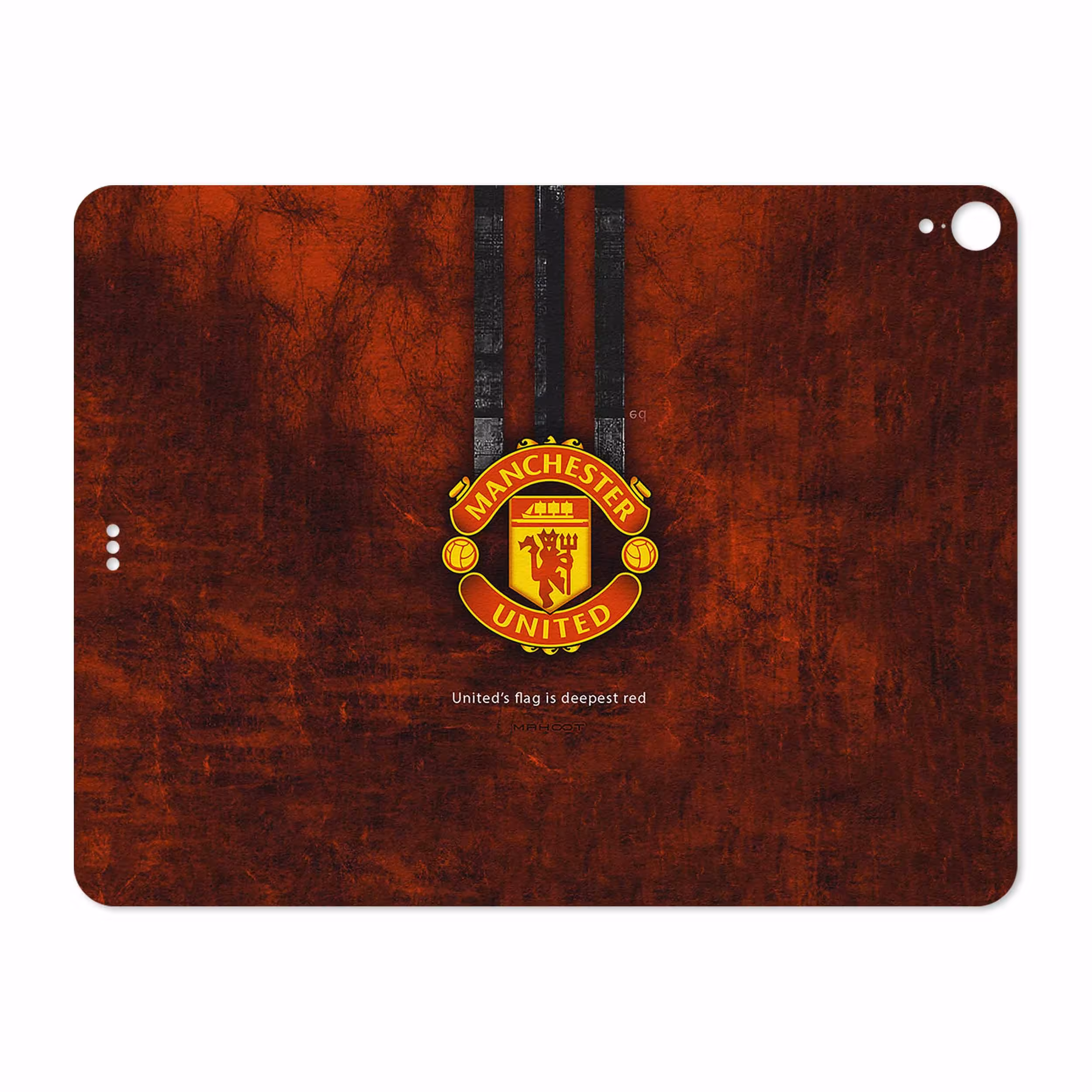 برچسب پوششی ماهوت مدل Manchester-United مناسب برای تبلت اپل iPad Pro 12.9 (GEN 3) 2018 A1876