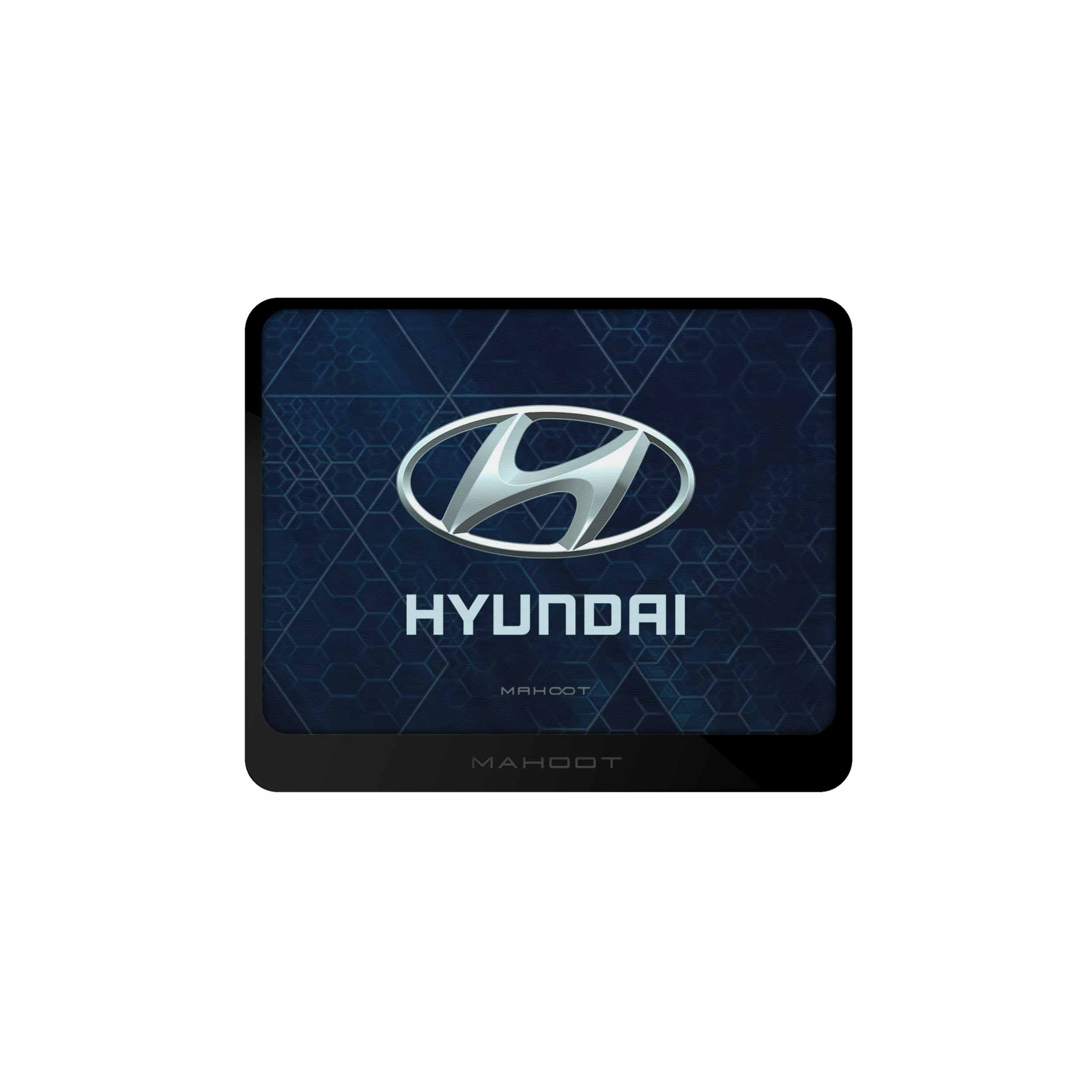 زیر لیوانی ماهوت مدل Hyundai-Logo