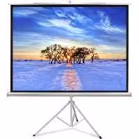 پرده نمایش پایه دار رفلکتا 200x200 cm -پایتخت پروژکتور