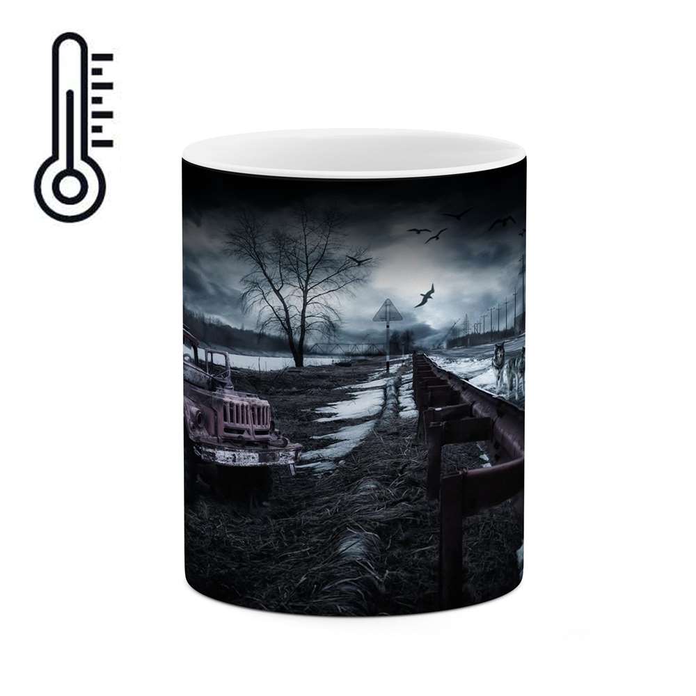 ماگ حرارتی کاکتی طرح فانتزی مدل mgh12413