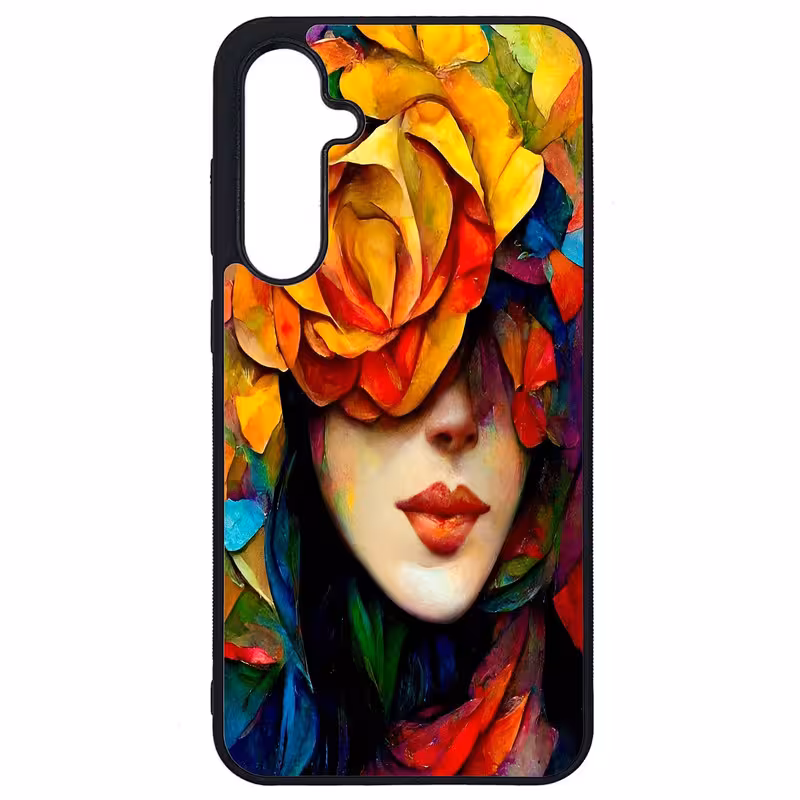 کاور طرح نقاشی چهره کد G-043 مناسب برای گوشی موبایل سامسونگ Galaxy S23 FE | دیجی قاب دونی
