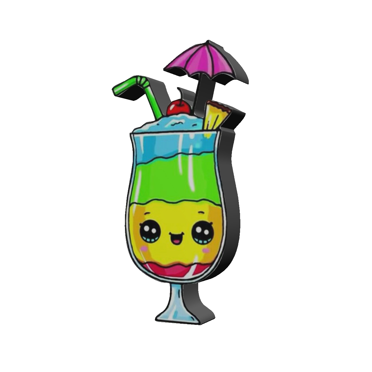 استیکر طرح نوشیدنی کد 24