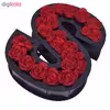 جعبه و گل مصنوعی طرح S کد 2012
