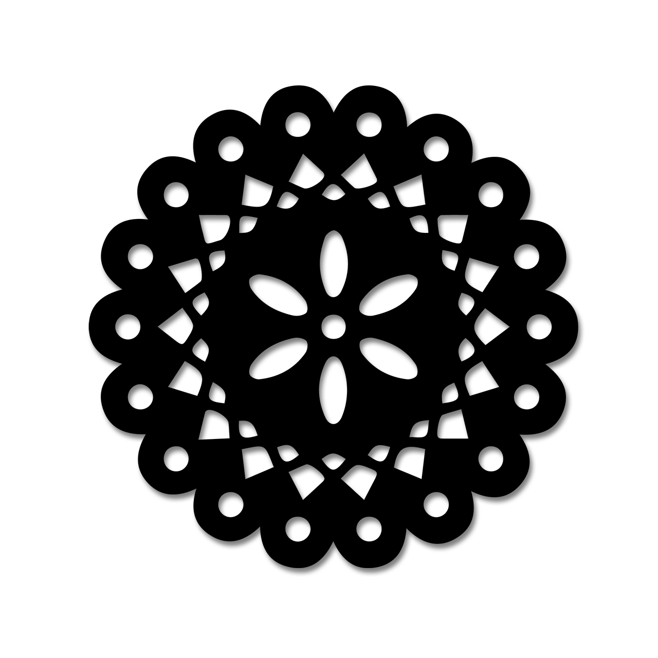 زیر لیوانی مدل اسلیمی کد 138