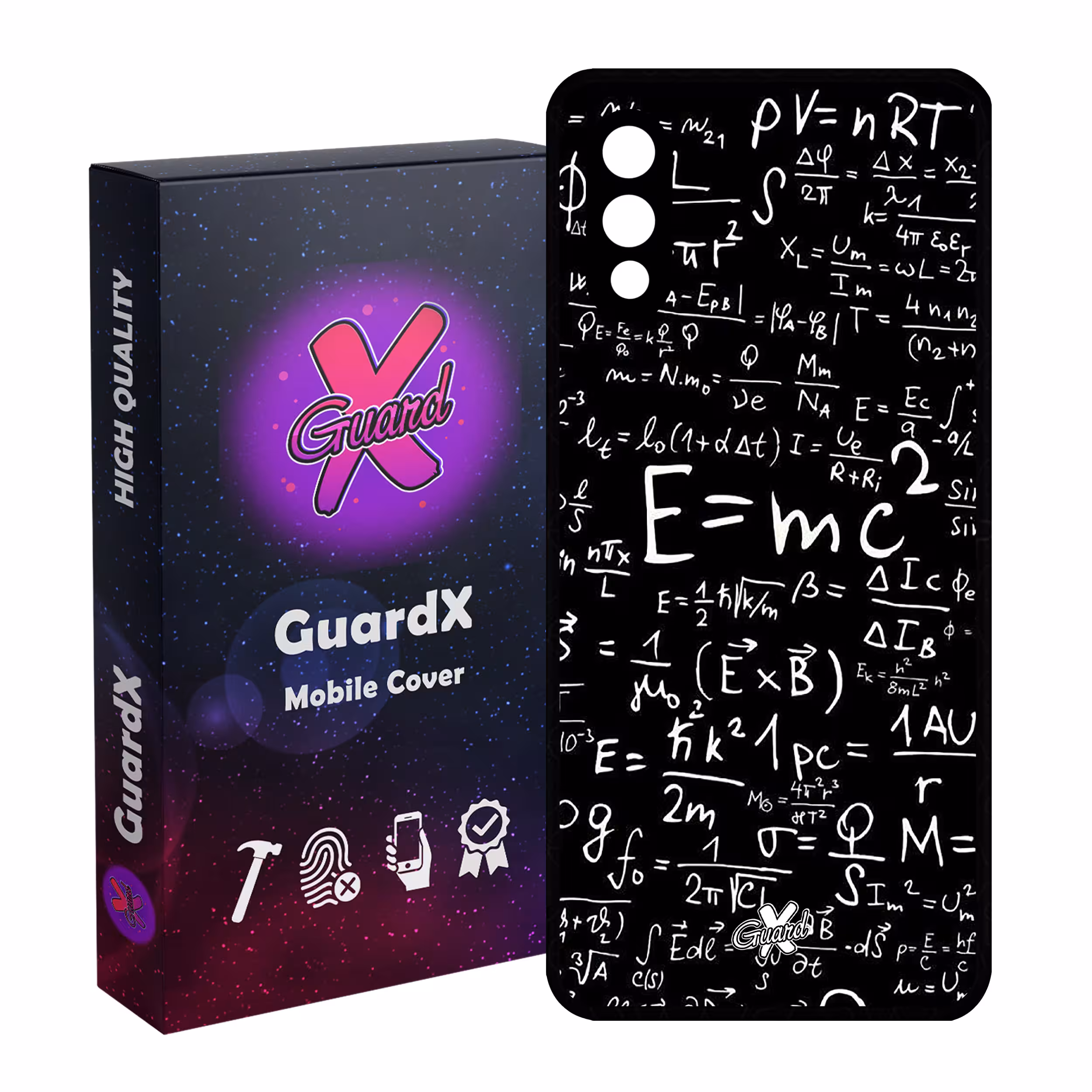 کاور گارد ایکس طرح فیزیک مدل Glass10085 مناسب برای گوشی موبایل سامسونگ Galaxy A02 / M02