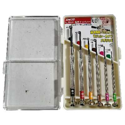 مجموعه 6 عددی پیچ گوشتی ساعتی سان فلگ مدل PR-810