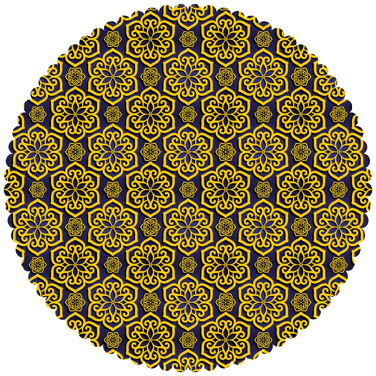 رومیزی رنس مدل T2-42091 سایز 90x95 سانتی متر