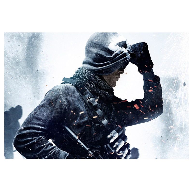 تابلو شاسی طرح بازی Call of duty ghost کد AFN 166 | دنیای قاب