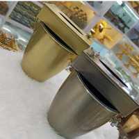 سطل و دستمال نیکل طرح پروانه کیفیت عالی (ساده و خاص مخصوص شیک پسندا)