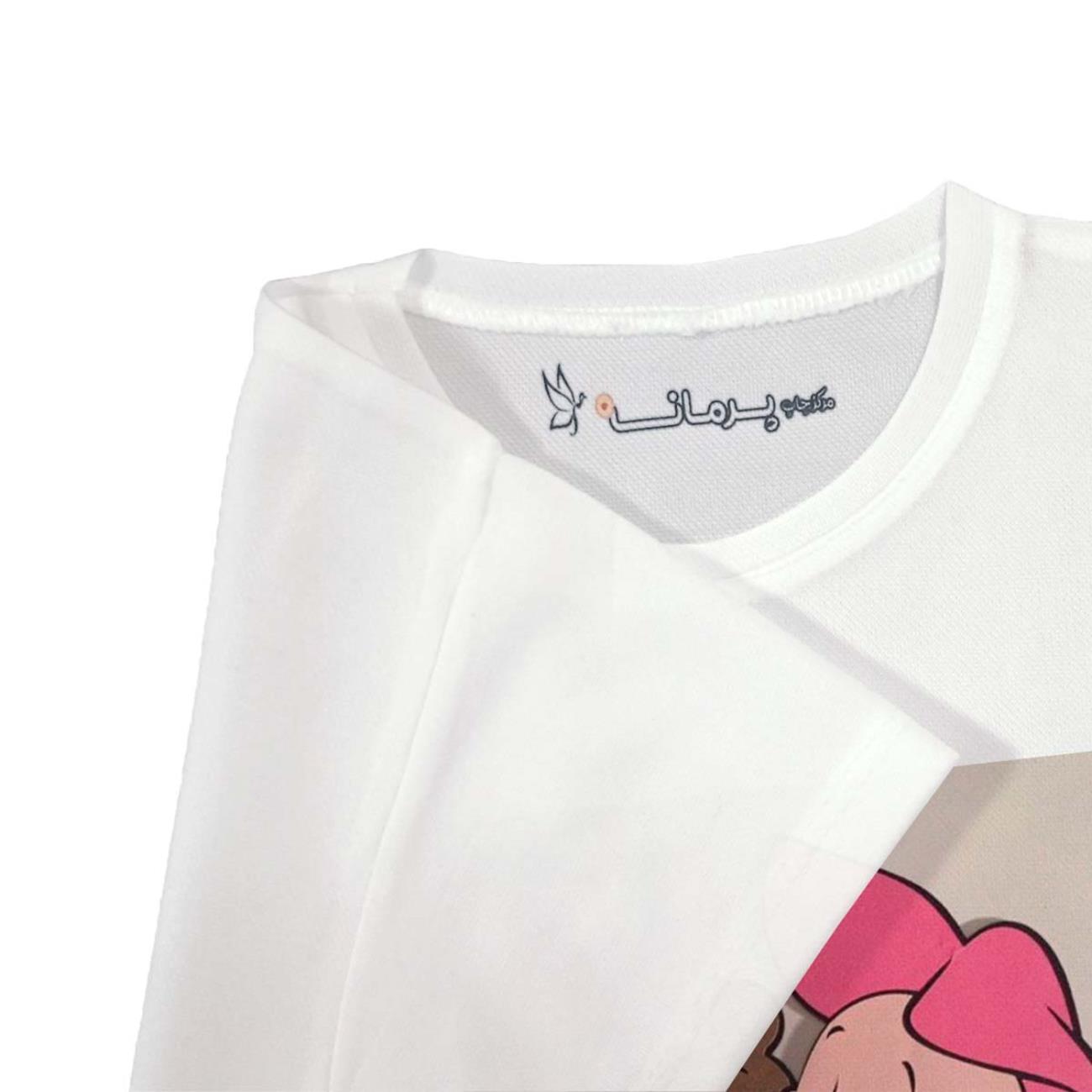 تی شرت بچگانه پرمانه طرح پو کد pmt.4580