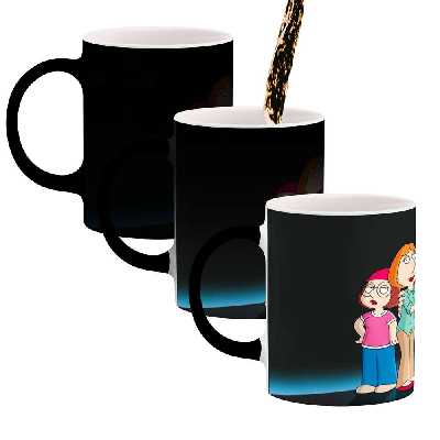 ماگ حرارتی کاکتی طرح کارتون Family Guy مدل mgh22593