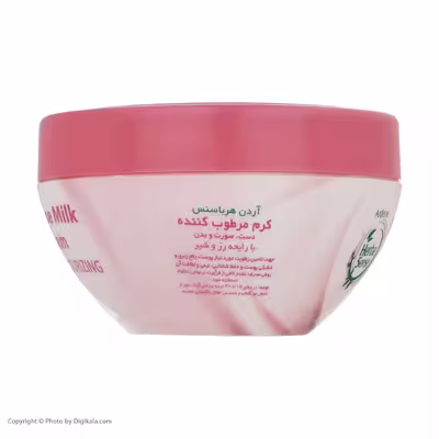 کرم مرطوب کننده آردن هرباسنس مدل British Rose &amp; Milk وزن 150 گرم