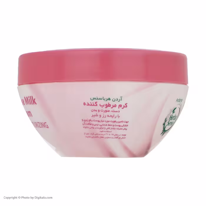 کرم مرطوب کننده آردن هرباسنس مدل British Rose &amp; Milk وزن 150 گرم
