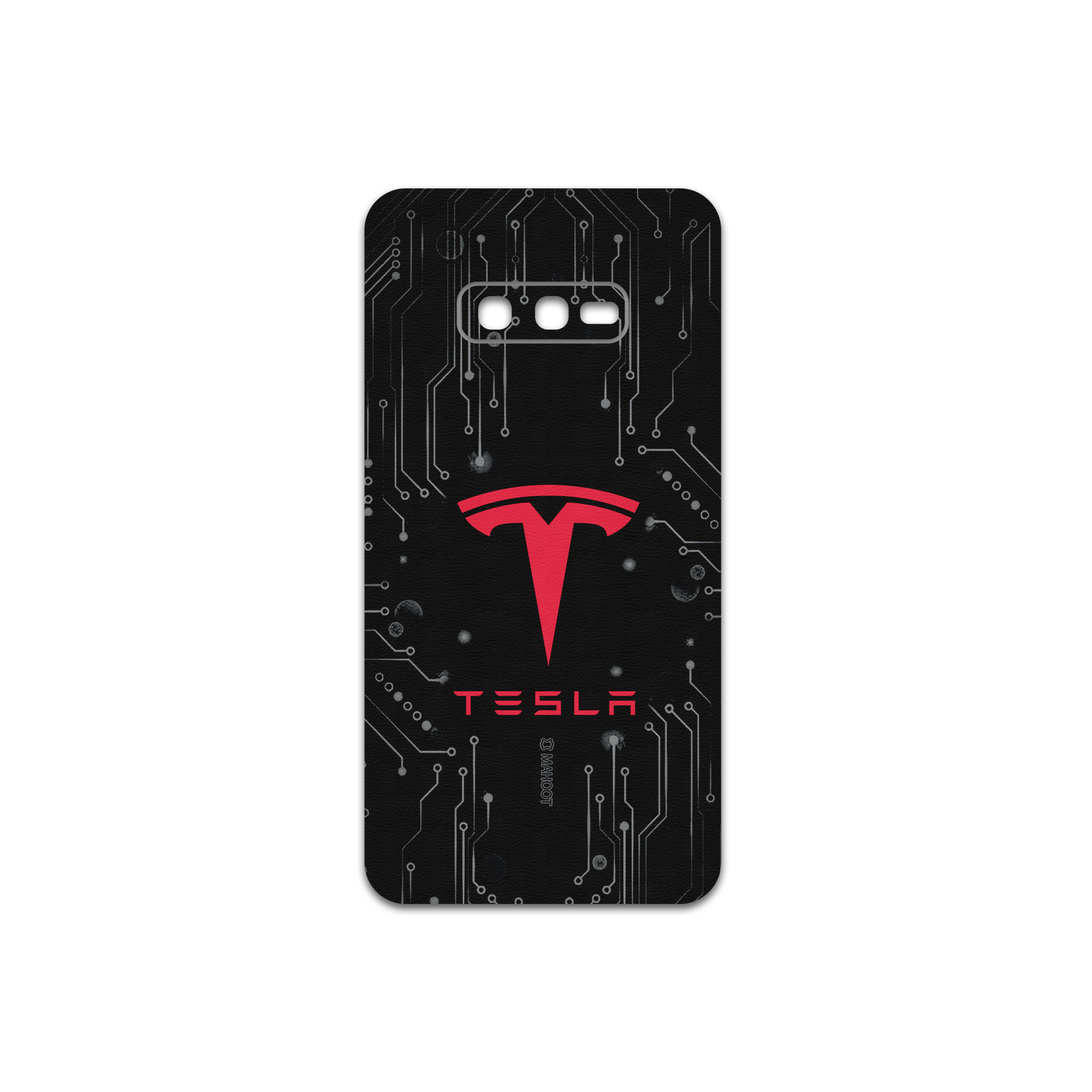 برچسب پوششی ماهوت مدل TESLA-Motors مناسب برای گوشی موبایل سامسونگ Galaxy S10e