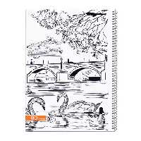 دفتر 80 برگ سیمی کلاسیک عرش