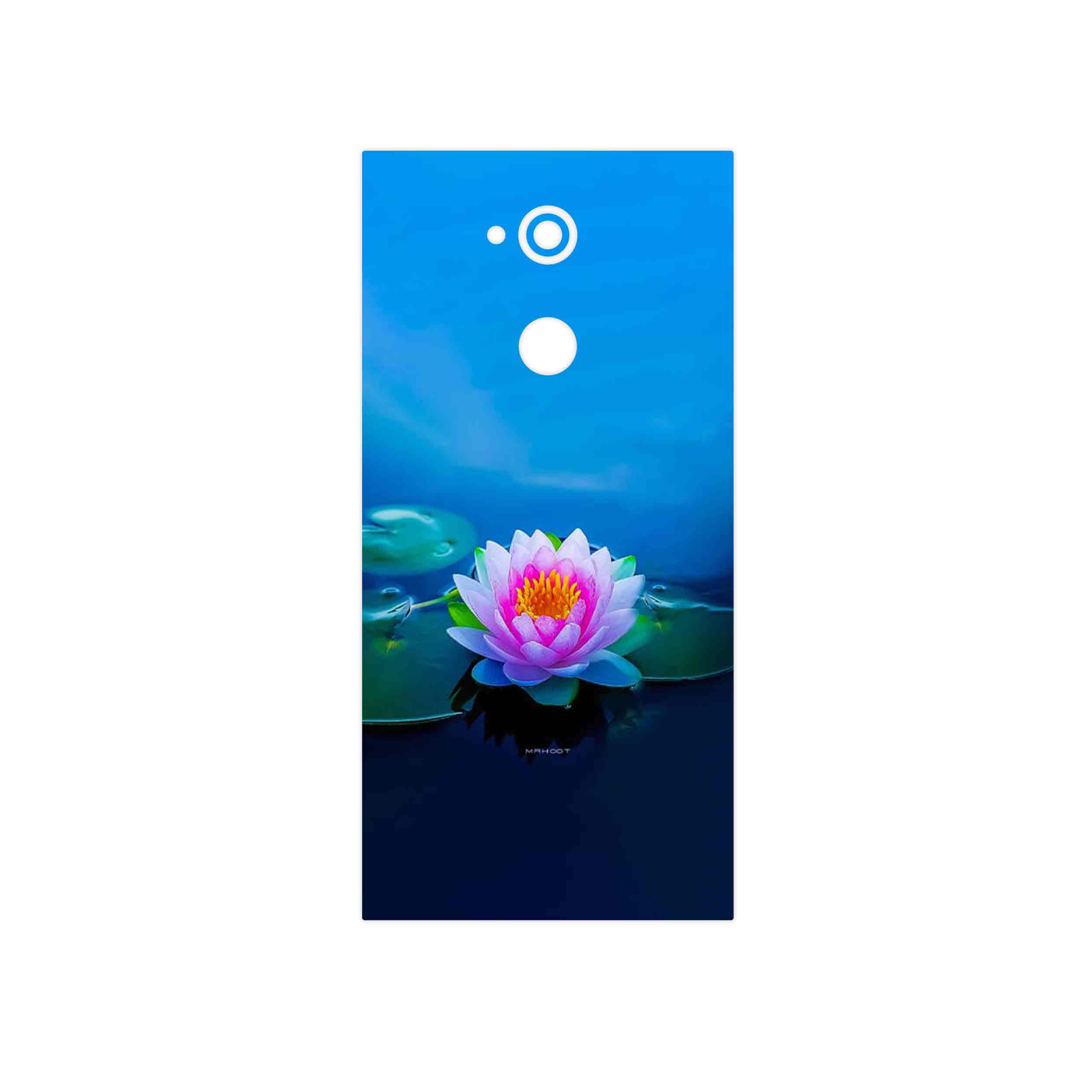 برچسب پوششی ماهوت مدل Lotus مناسب برای گوشی موبایل سونی Xperia XA2 Ultra