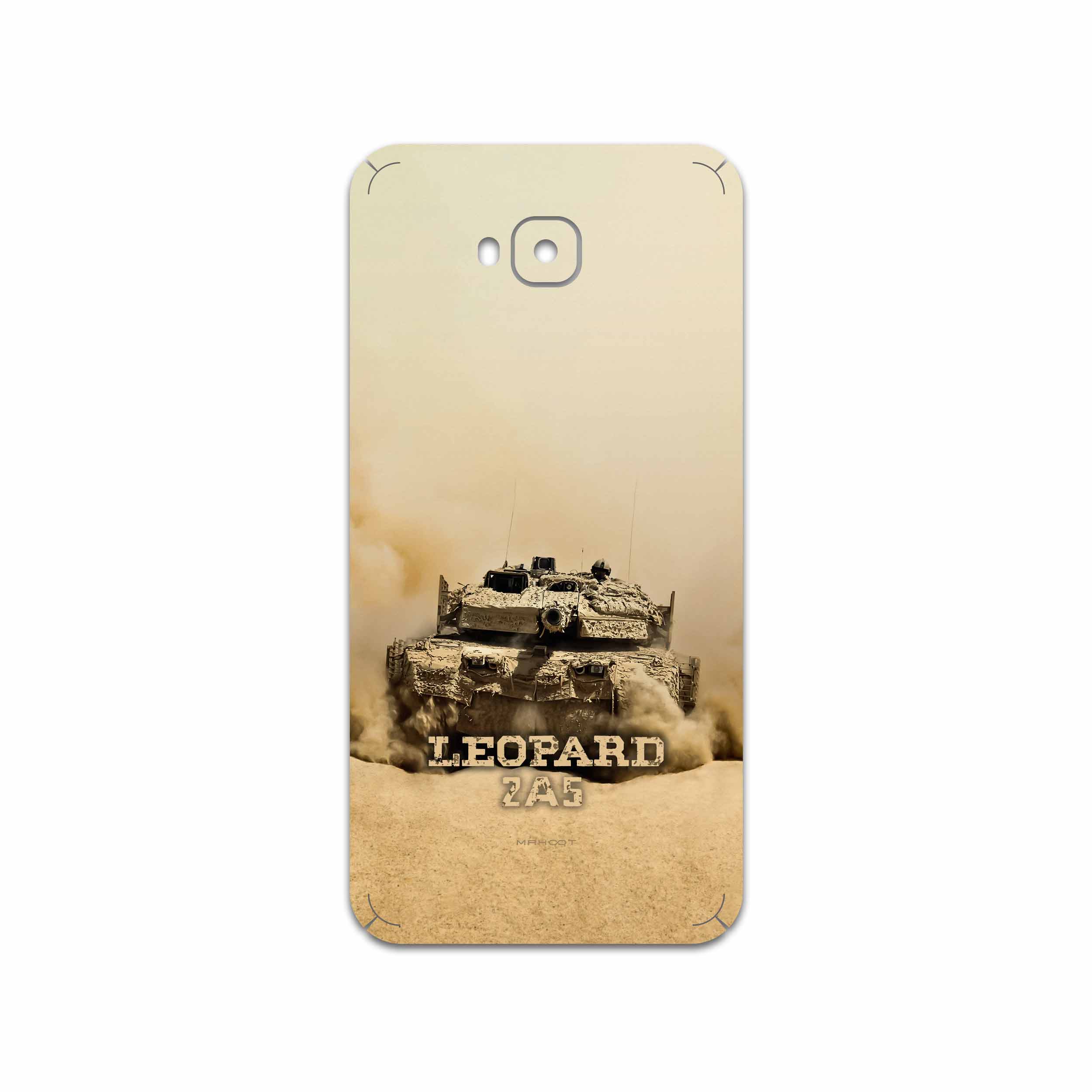 برچسب پوششی ماهوت مدل Leopard 2A5 tank مناسب برای گوشی موبایل ایسوس Zenfone 4 Selfie