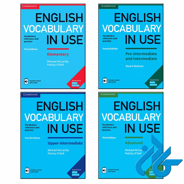 مجموعه English vocabulary in use full pack