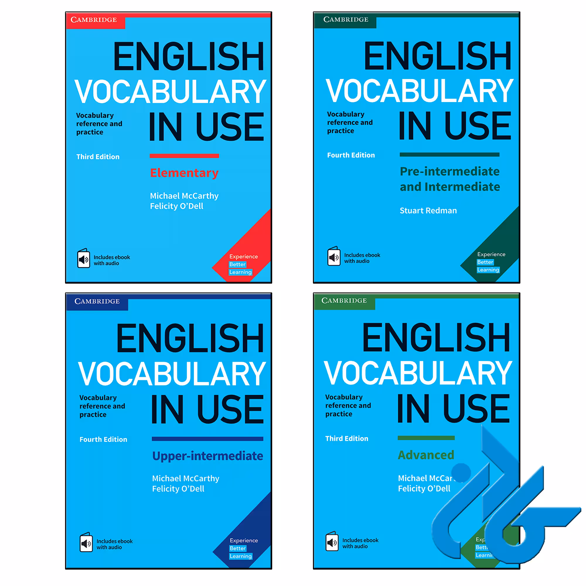 مجموعه English vocabulary in use full pack