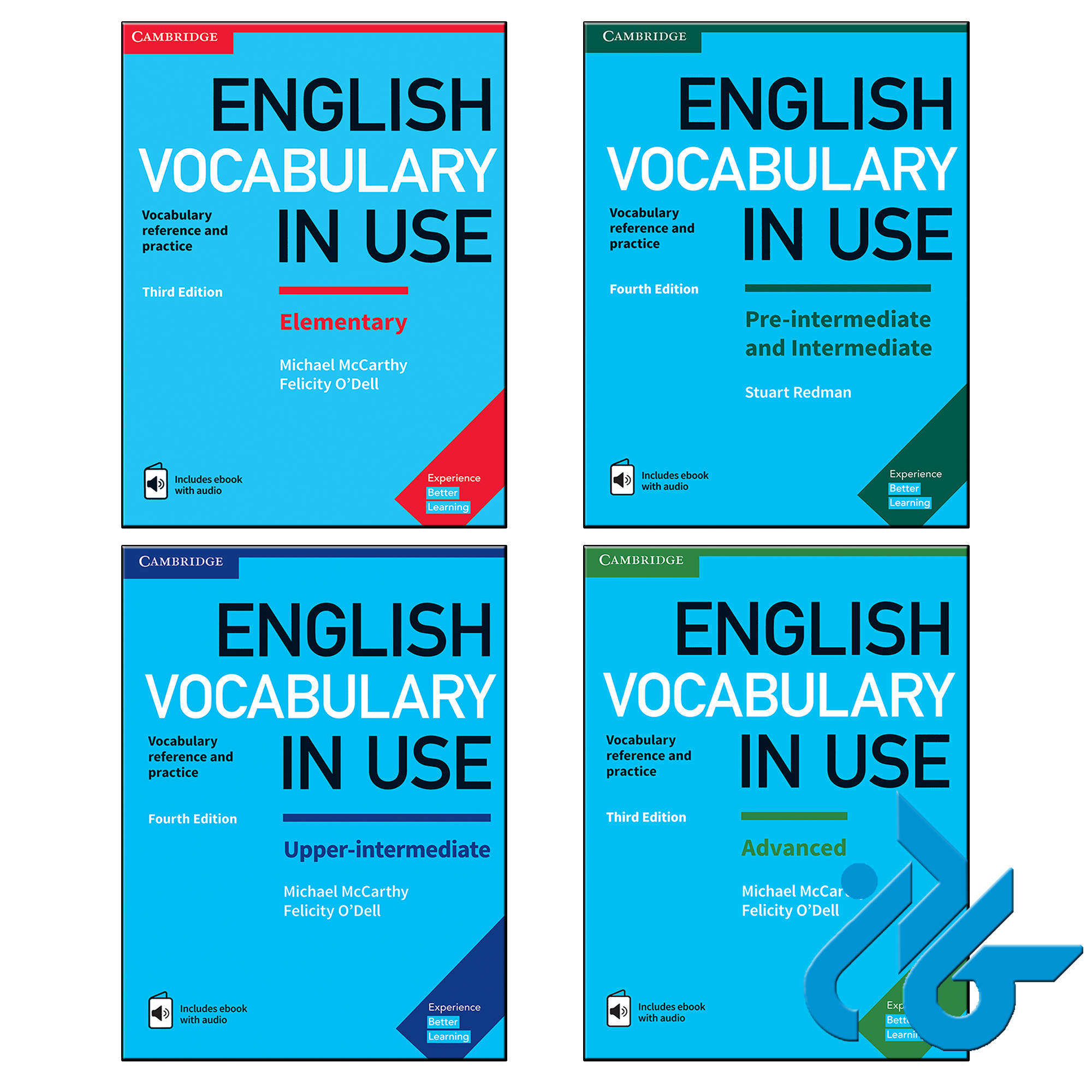 مجموعه English vocabulary in use full pack