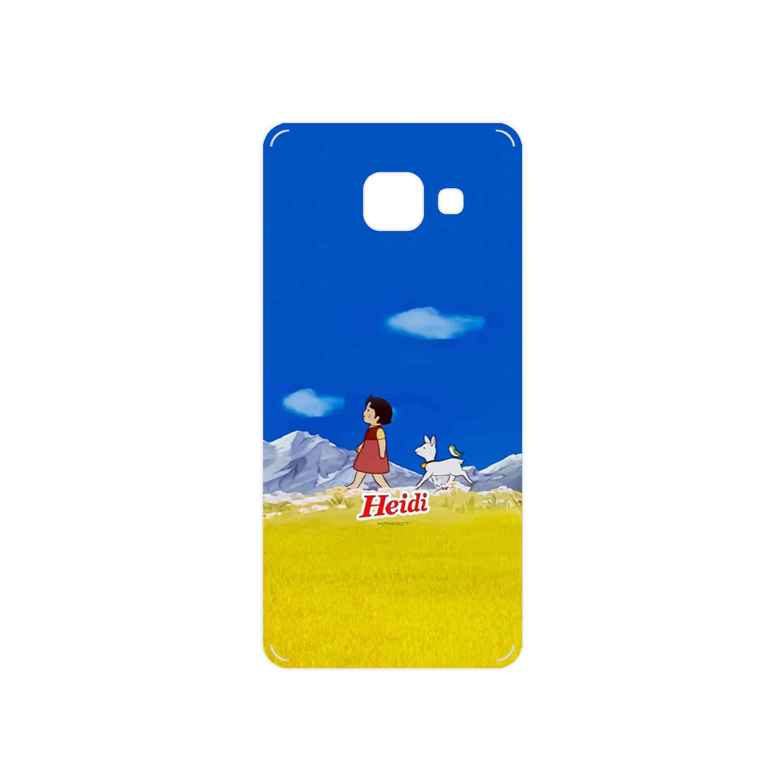 برچسب پوششی ماهوت مدل Heidi Girl of the Alps مناسب برای گوشی موبایل سامسونگ Galaxy A3 2016