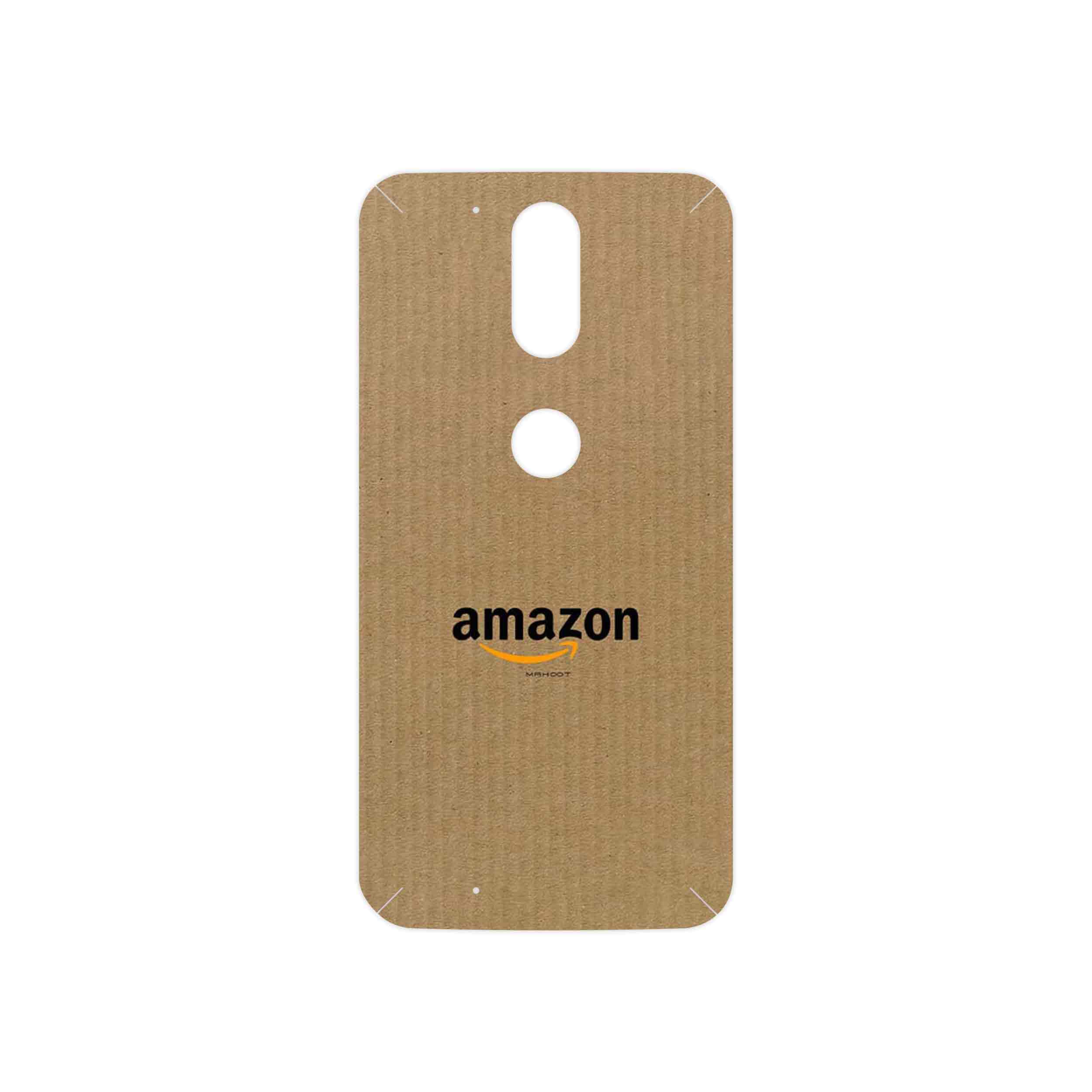 برچسب پوششی ماهوت مدل Amazon مناسب برای گوشی موبایل موتورولا Moto G4