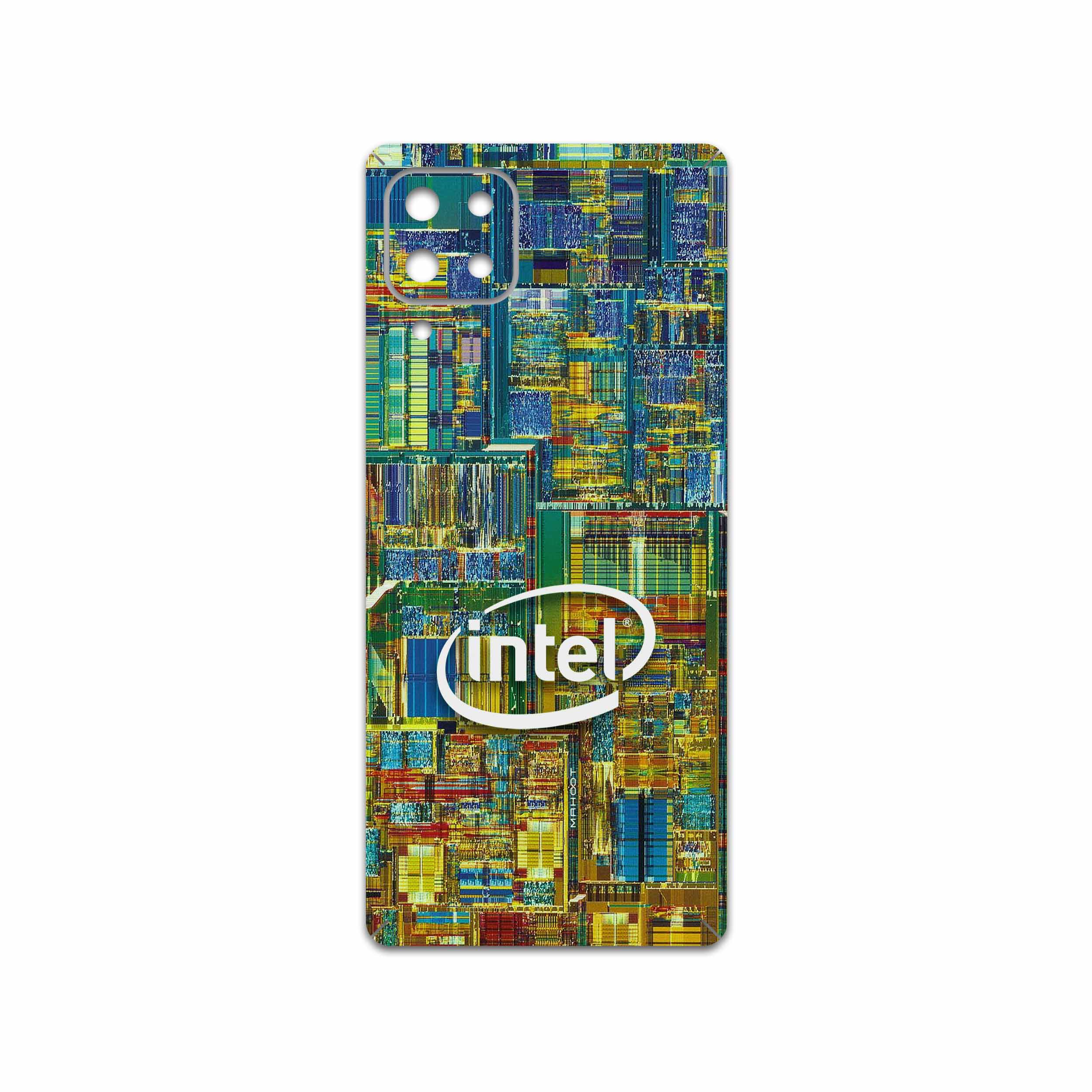 برچسب پوششی ماهوت مدل Intel Brand مناسب برای گوشی موبایل سامسونگ Galaxy M62