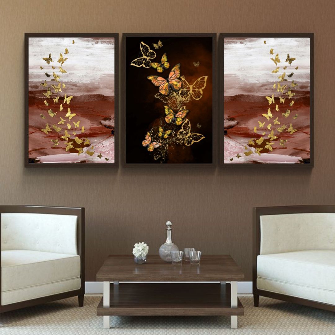 تابلو دکوراتیو کد 2594 مجموعه 3 عددی