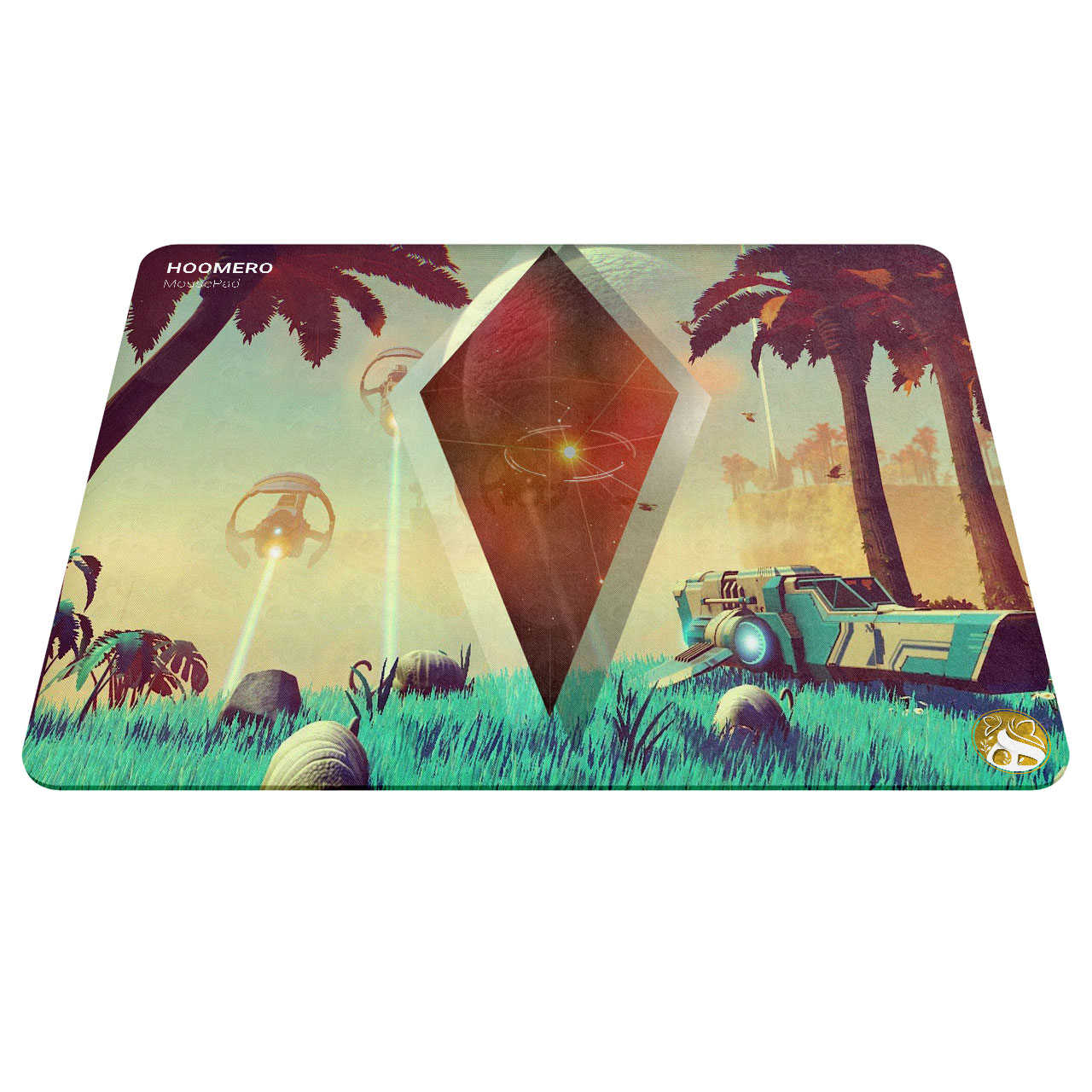 ماوس پد هومرو مدل A6914 طرح بازی No Mans Sky