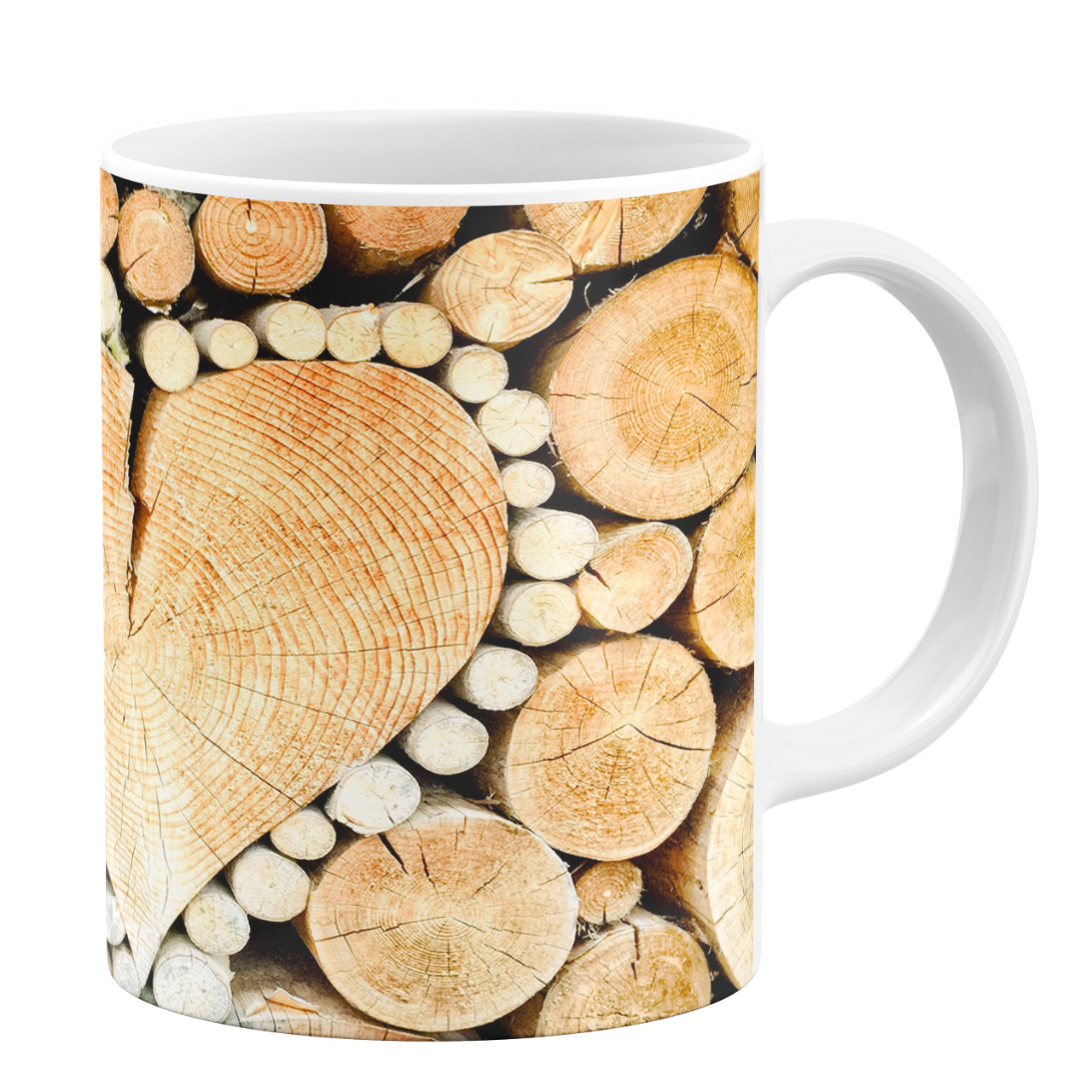 ماگ طرح قلب کد 110038