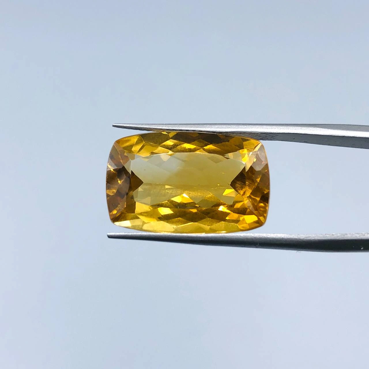 سیترین طبیعی برزیلی مستطیل 250669