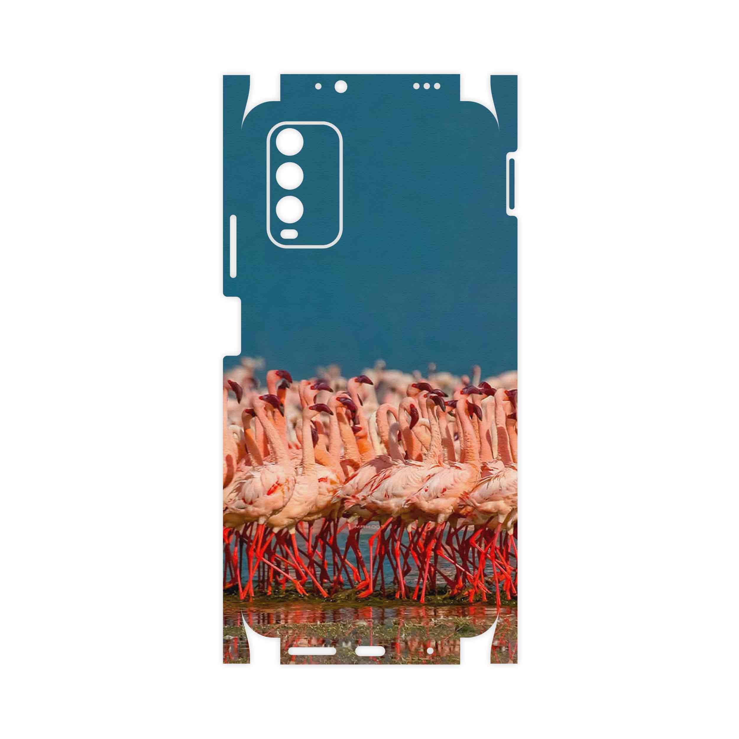 برچسب پوششی ماهوت مدل Flamingo-FullSkin مناسب برای گوشی موبایل شیائومی Redmi 9T